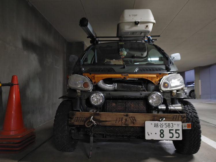 フォーツーの車検整備・ヘッドライト磨き🔦。・ついでにキイロビン＆ガラコ・嫁さんのマーチも洗いました🌸✨・良いお年をお迎え下さいに関するカスタム事例の投稿画像12枚目