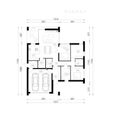 A-08 - Rzut parteru