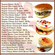 Flavours Of Dabeli menu 1