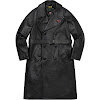 supreme®/schott® leather trench coat fw22