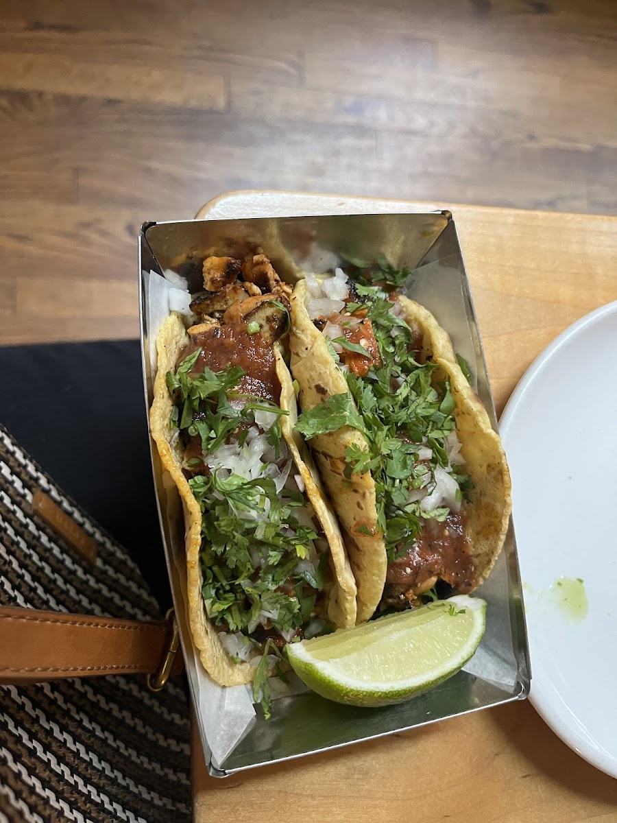 Gluten-Free Tacos at Mission Taqueria