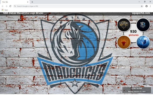 Dallas Mavericks New Tab