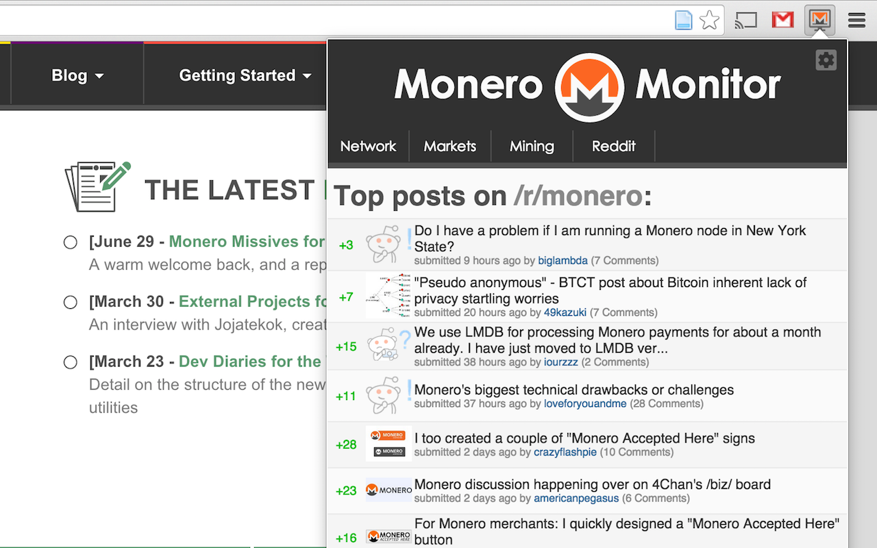 Monero Monitor Preview image 6