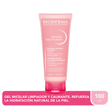 Gel Dermolimpiador Bioderma Sensibio Moussant x 100 ml  