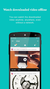 XGet - video downloader,status saver Screenshot