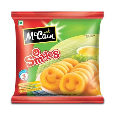 Mccain Smiles - Crispy Happy Potatoes - 415 gm