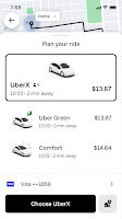 Uber - Request a ride Screenshot