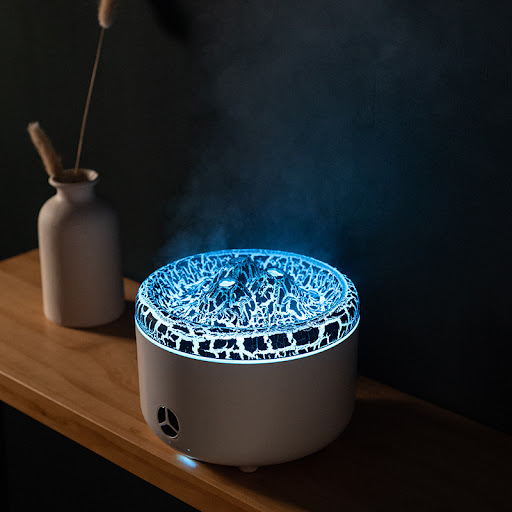 Title 1, Flame Humidifier Aromatherapy Spray and Ambienc...