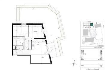 appartement à La Tour-de-Salvagny (69)