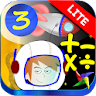 3rd Grade Math Learn Game LITE icon