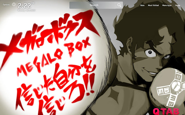 Megalo Box Wallpapers New Tab