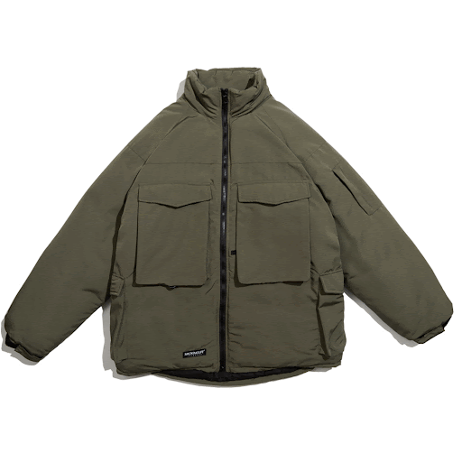 Title 6, Mens Padded Jacket Street Fashion Brand Loose ...