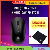 Chuột Máy Tính Không Dây Forder E703I - Plus 2.4G Wireless - Bảo Hành 12 Tháng