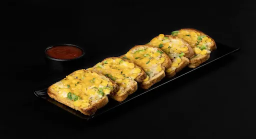 Cheese Corn Capsicum Toasties