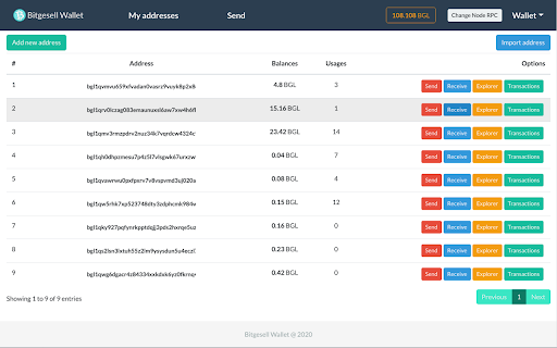 Bitgesell Wallet