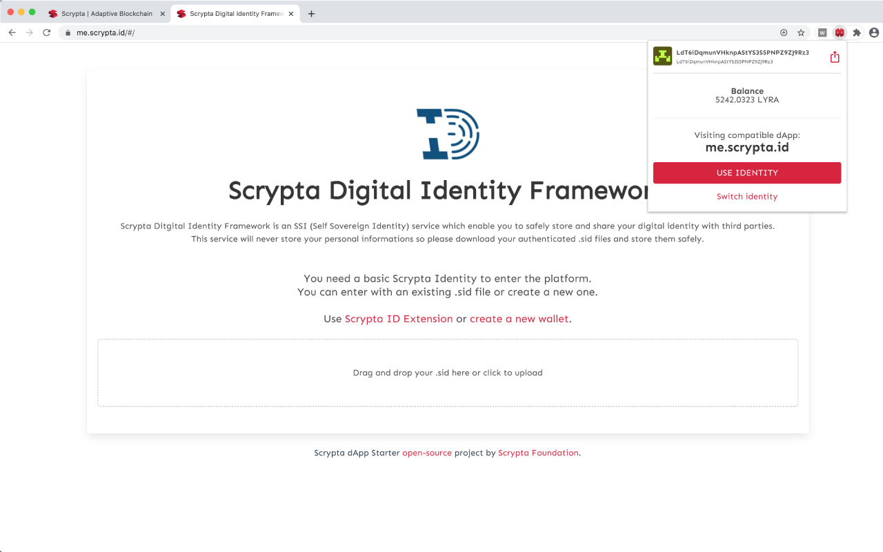 Scrypta Manent Wallet Preview image 4