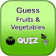 Guess Fruits & Vegetables Quiz