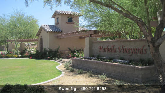 Marbella Vineyards Homes for Sale Gilbert AZ 85298