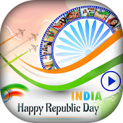 Republic Day Video Maker 2018 - Slideshow Maker 1.0 Icon