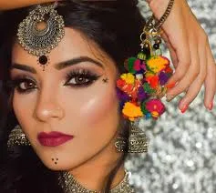 Navratri garba makeup