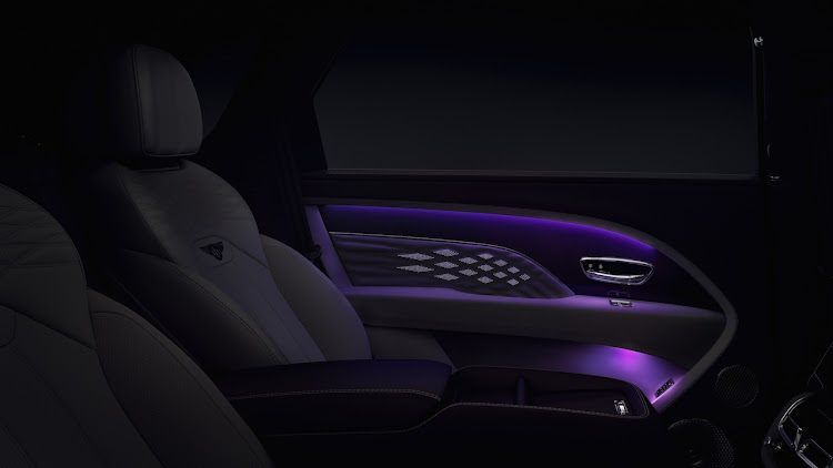 The new model (rumoured to be a long-wheelbase Bentayga) will feature Bentley Airline Seat configuration and Diamond Illumination.