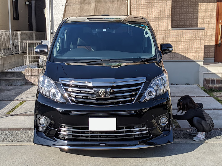 アルファードの洗車に関するカスタム事例の投稿画像1枚目
