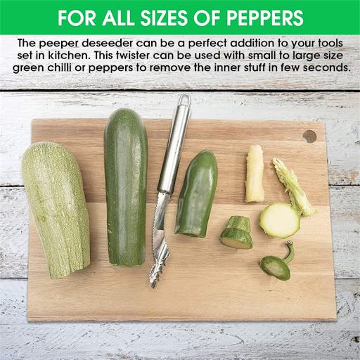 Title 3, Green Pepper Nucleation Seed Picker for Kitchen...