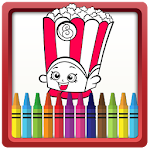 Cover Image of ダウンロード Coloring Pages Shopkins 1.0 APK