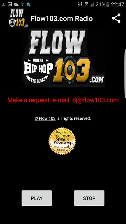 Flow103.com Radio - 1.0 - (Android)