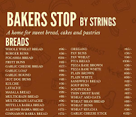 Bakers Stop menu 3