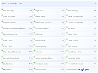 Sanmika Cafe menu 1