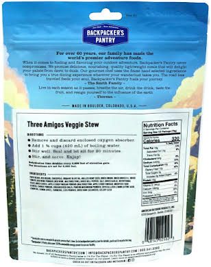 Backpackers Pantry Three Amigos Veggie Stew - 2 Servings alternate image 0