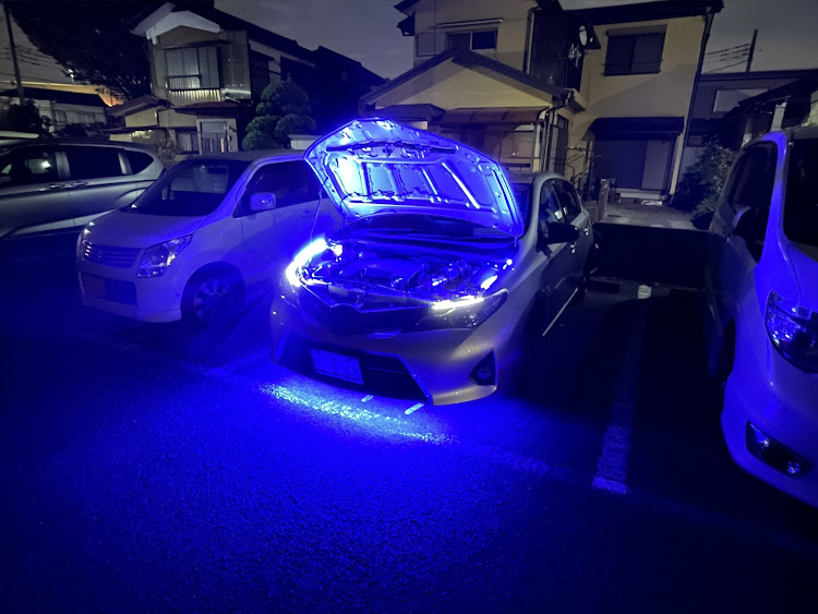 オーリスのオーリス・間接照明LED・バッ直リレー・悪い顔に関するカスタム事例の投稿画像3枚目