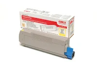 Toner OKI 43324421 5K gul (Org.nr.43324421)