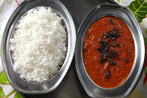 Dal Tadka With Plain Rice