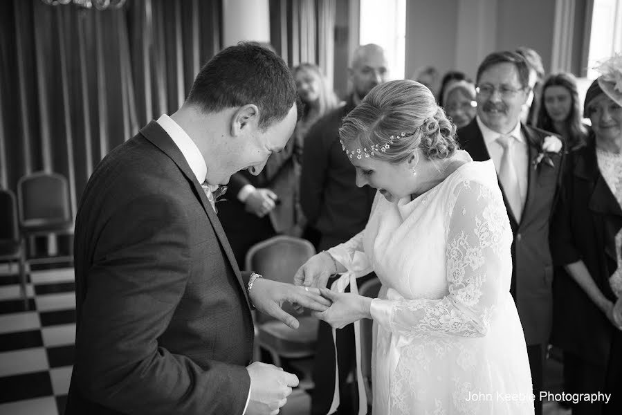 Wedding photographer John Keeble (johnkeeblephoto). Photo of 1 July 2019