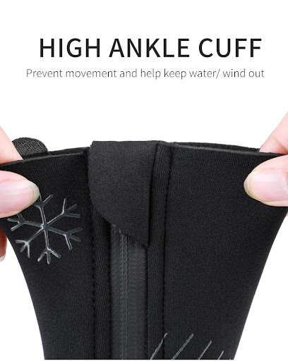 Title 6, Waterproof and windproof bike shoe covers for r...