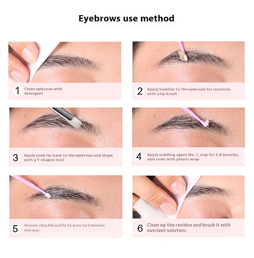 Title 5, Eyelash Perm Suit Cross-border Eyebrow Perm Box...