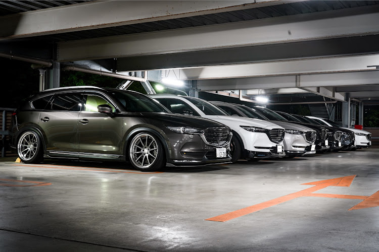 CX-8のMazdaCamarades・EBN-MT・出張MT・ステルス参加・いつメンに関するカスタム事例の投稿画像1枚目