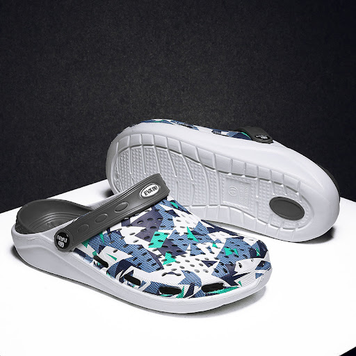 Title 4, Unisex Sandals Outdoor Beach Shoes Men Hole Sli...