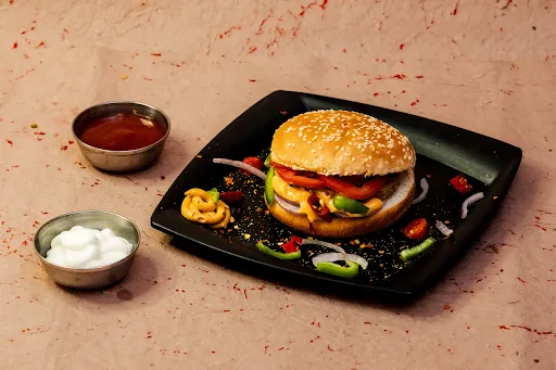 Tandoori Aloo Tikki Burger