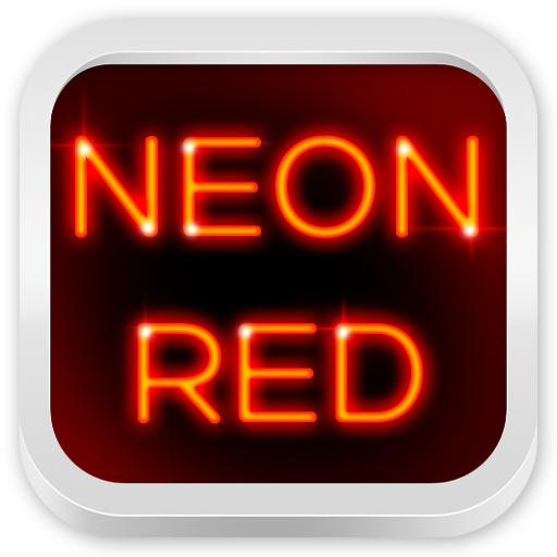 Neon Red Keyboard 個人化 App LOGO-APP開箱王