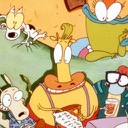 Rockos Modern Life New Tab TV Theme