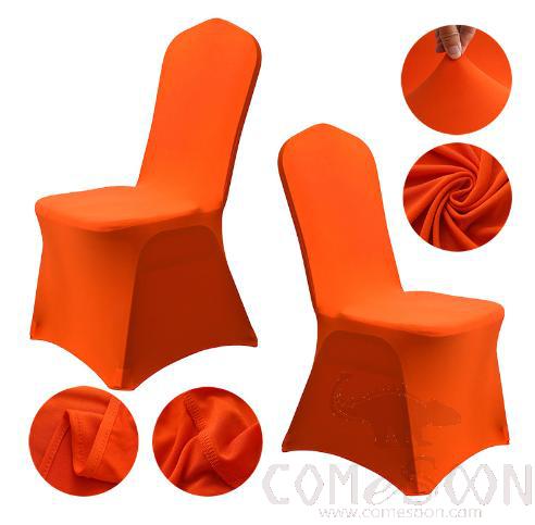 Chair Cover, Spandex, Orange