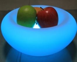 Led Fruit Tray, PE Plastic, 30*30* 13 cm
