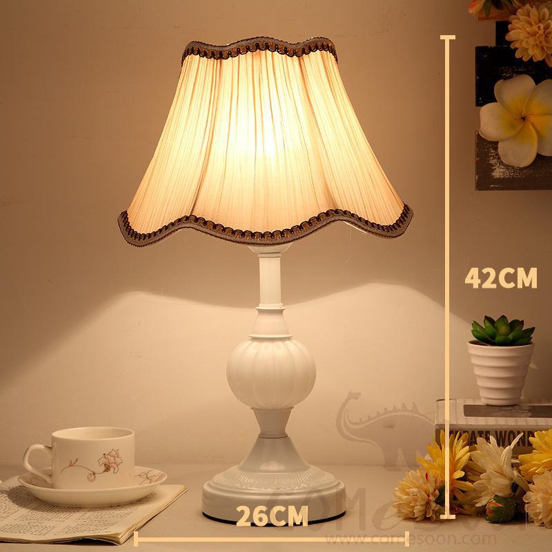 Table Lamp-D26*H42cm-Button Switch