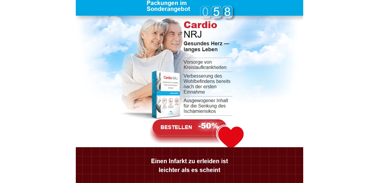 Wo kann man Cardio NRJ (15 cap) kaufen?