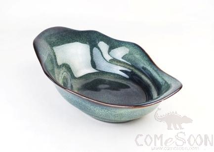Mist Green 10.25" Shaped Plate