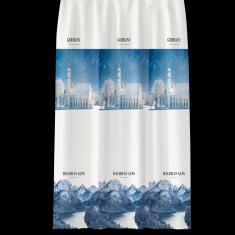 Calico Shower Curtain-Landscape, Polyester, 180* 200 cm