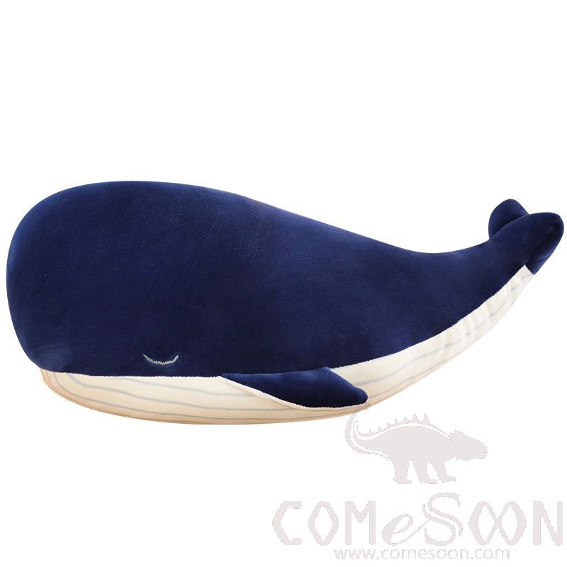 Blue Whale Doll, PP Cotton, Blue, L25cm